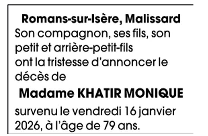 Monique KHATIR